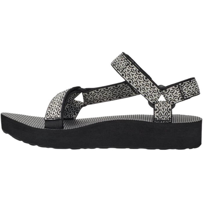 2024 Teva Mujer Midform Universal Sandalias 1090969 - Boho Blanco / Black